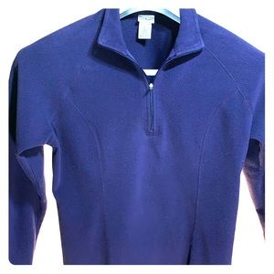 Women’s LL Bean top layer mock neck